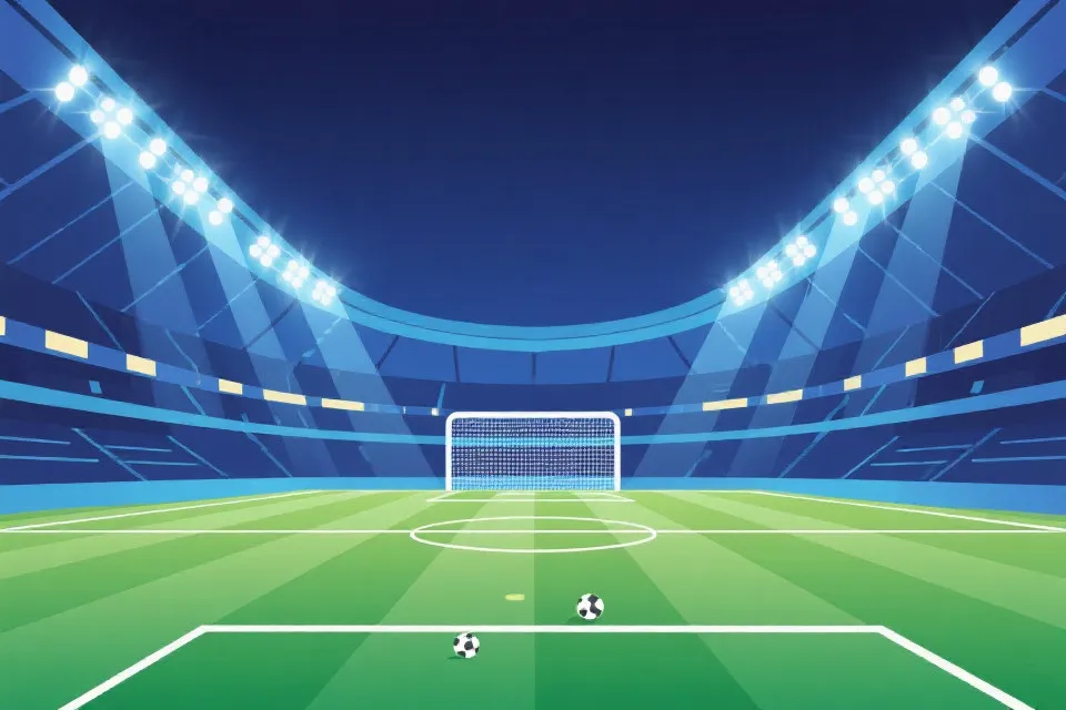 世界杯今日赛程与比赛氛围示意图